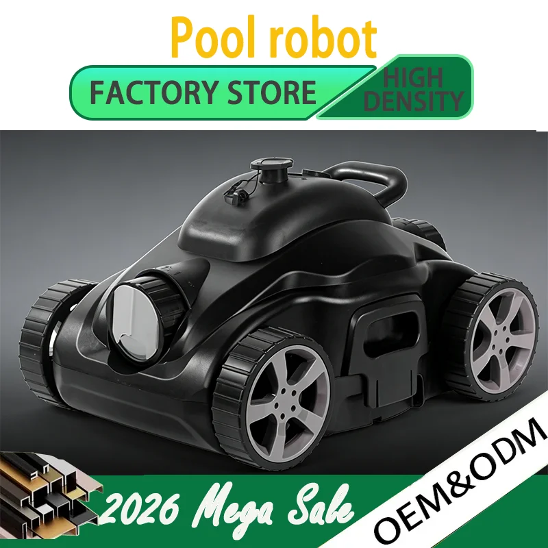 

Автоматический робот-пылесос для бассейнов беспроводной 4000Pro с аккумулятором 9200 мАч, планированием маршрута через приложение, выбором режима уборки, функцией самоочистки