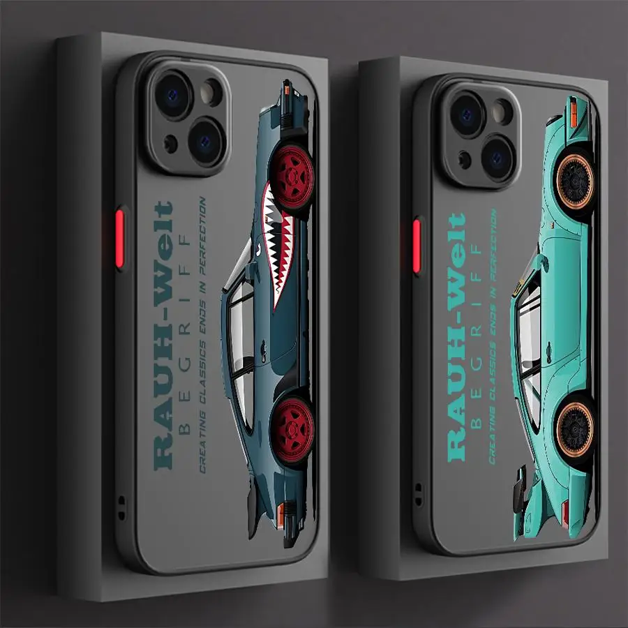 JDM Tokyo Drift Sports Car Phone Case for iPhone 16 Pro 11 12 Mini 13 14 Pro 15 Pro Max 7 8 Plus XR XS MAX funda