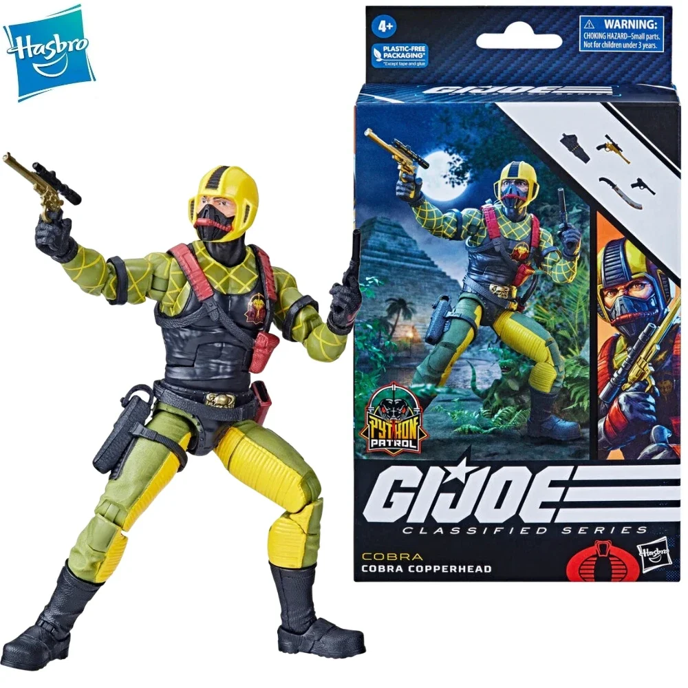 

Hasbro G.I. Joe Original Series Cobra Copperhead 6inch Action Figure Model Toys Children Toys Hobby Gift