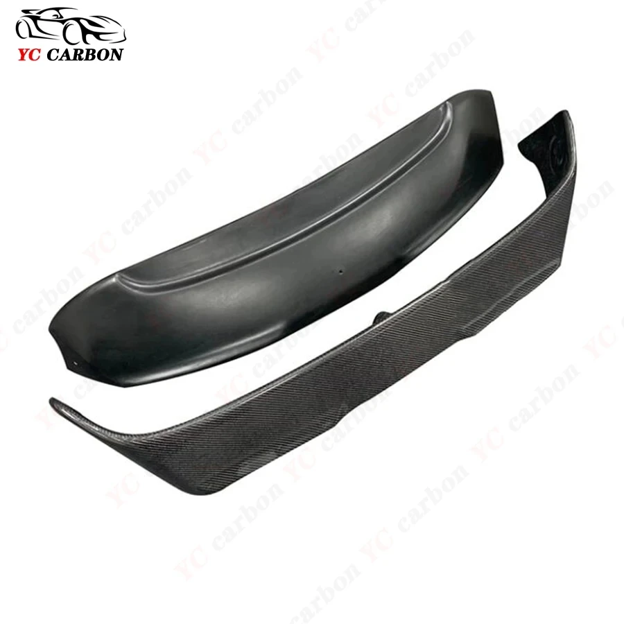 For BMW mini F55 F56 Cooper AG Style Carbon Fiber spoiler Tail fins Car Rear Trunk Spoiler Lip Wing Lip body kit