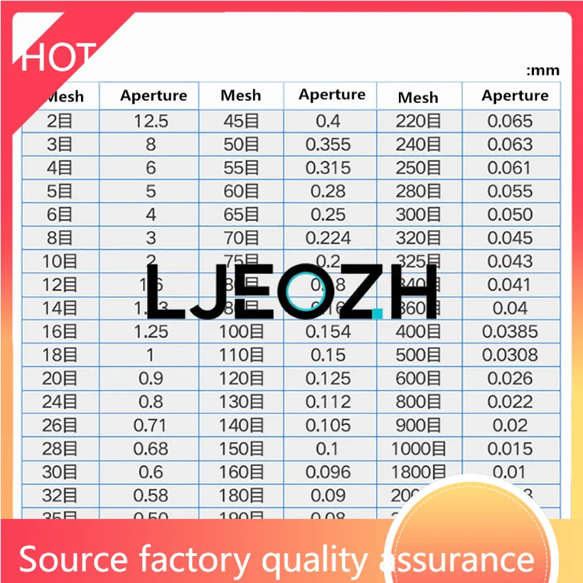 

Diameter 30CM Height 10CM 304 Stainless Steel Sieve For Electric Vibrating Machine Optional Mesh
