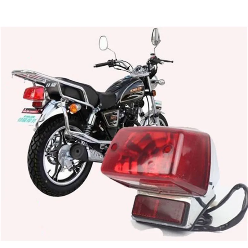 Brand Motorcycle Tail Light Assembly Stop Light Modification Accessories Motorbike Brake Light for Suzuki GN125F Haojue HJ125-8E