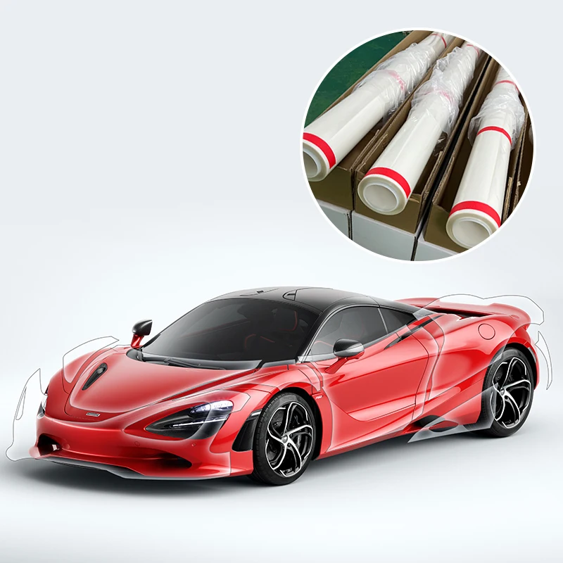 

Customer USA Quality High Gloss Transparent Self Healing Argotec PPF 1.52*15m Scratch 7.5mil 10 Year Warranty