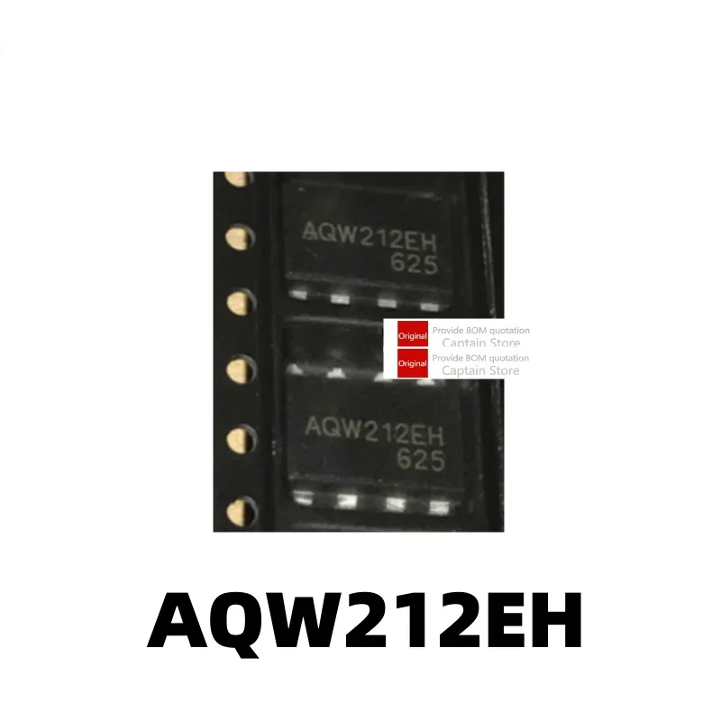 5PCS  AQW212 AQW212EH SMT Optocoupler Solid State Relay Optocoupler SOP-8