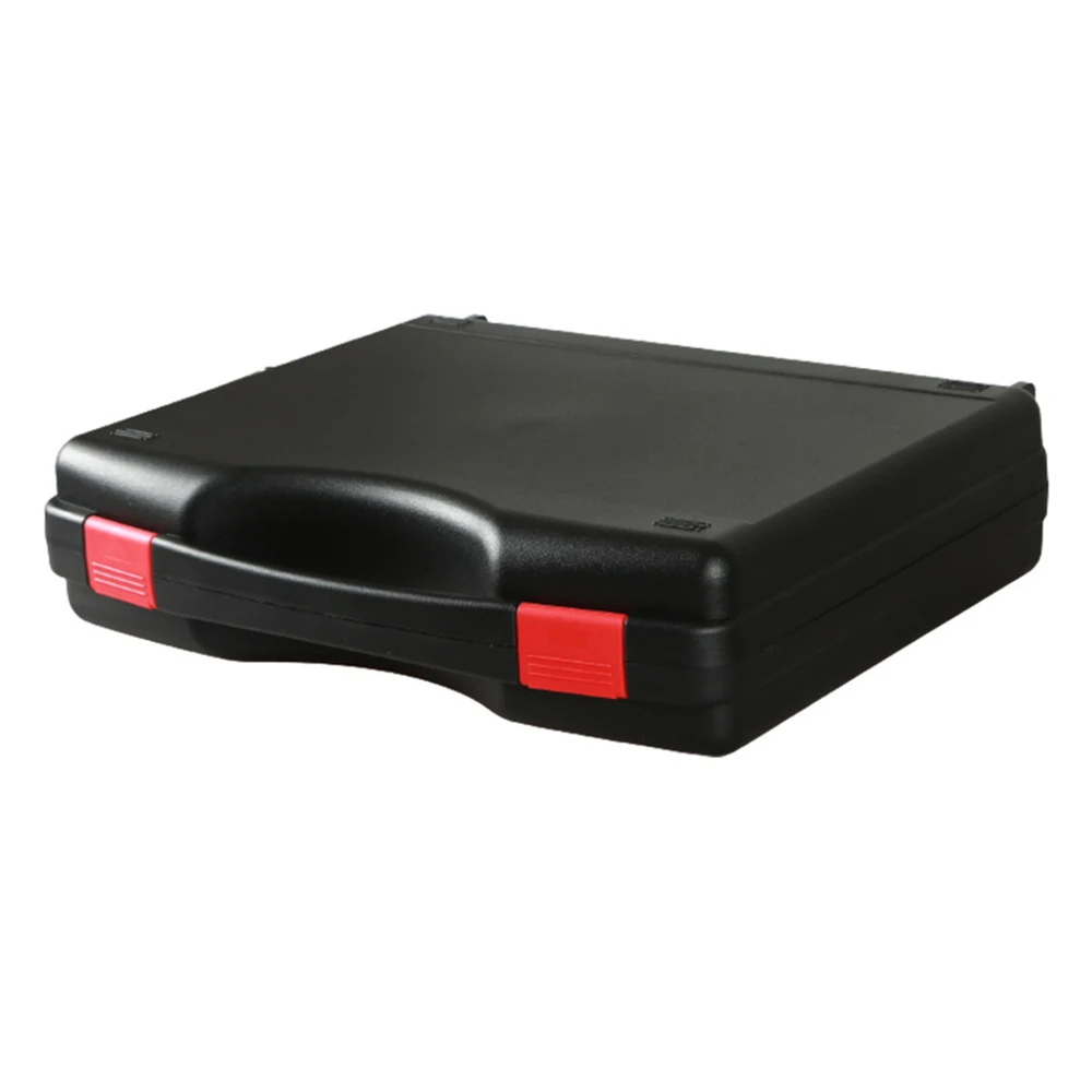 Black PP toolbox Plastic Boxs Thickened box Car repair tool suitcase Tool Case Plastic Toolbox Portable Suitcase Parts Box