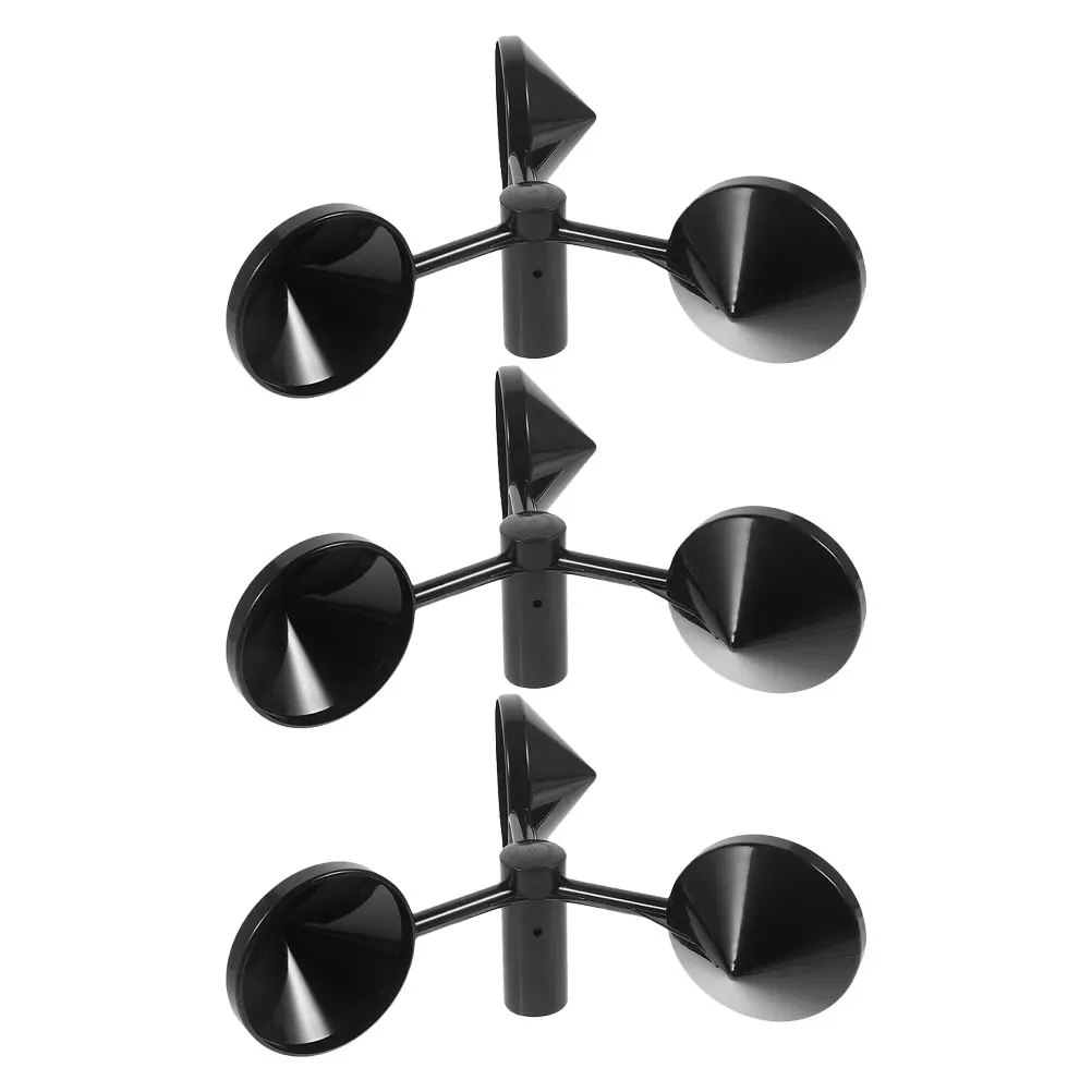 3pcs Cup Anemometer For Wind Speed Measurement Handheld Air Velocity Meter Portable Wind Monitoring Device For Meteorological