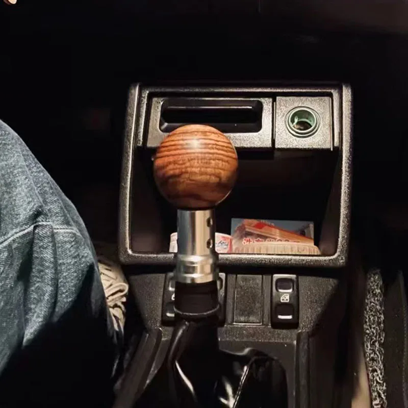 Universal Auto JDM 18cm Length Aluminum Gear Shift Knob Racing mahogany color Car Shift Gear Knob