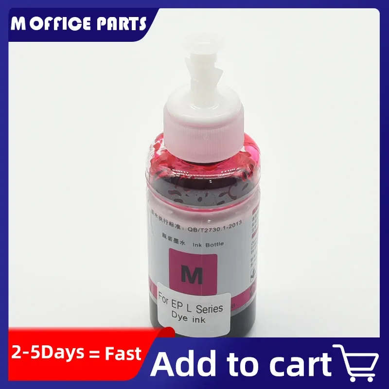 1set Refill Dye Ink for Epson L Series Printer 4 Colors