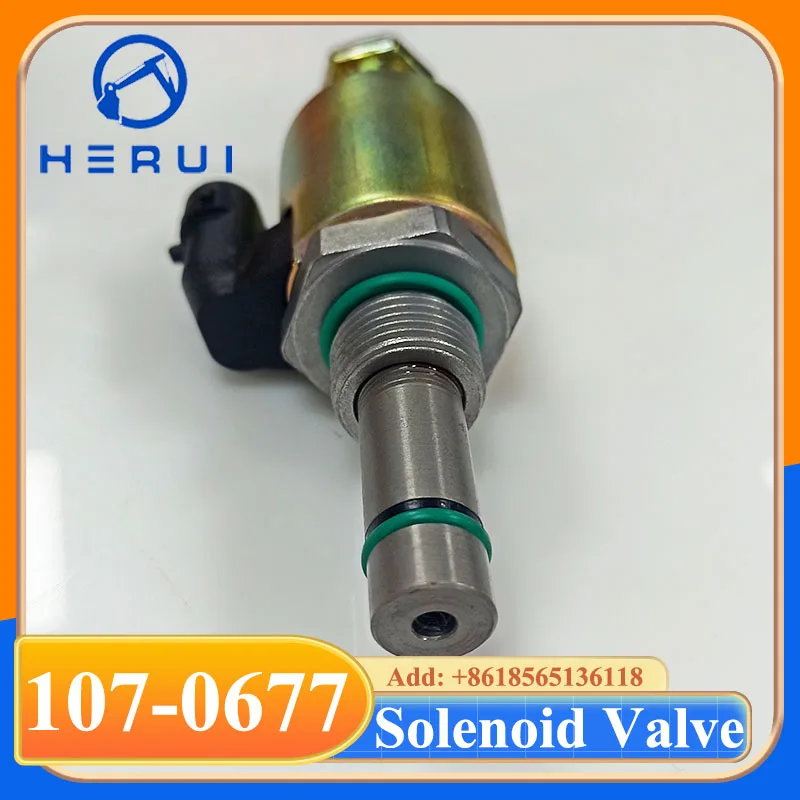 Excavator Parts Solenoid Valve 107-0677 1070677 for 834B 844 988B 988F 631D 631E 631G 633D