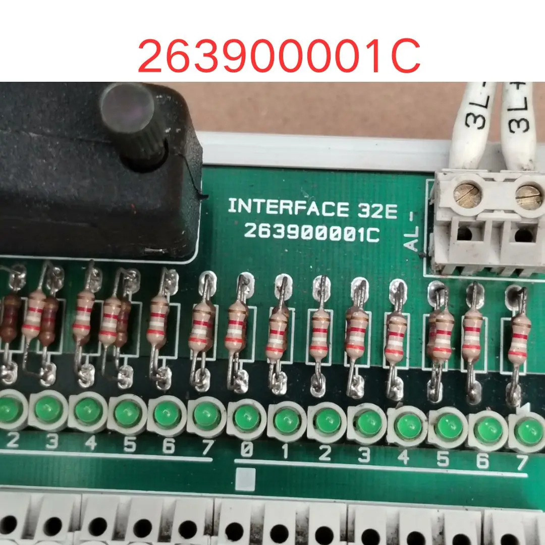 Second-hand test OK 263900001C INTERFACE 32E Interface Board Fast Shipping