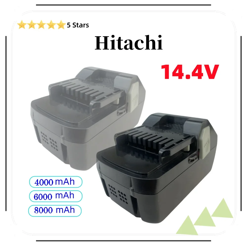 

14.4V 4000/6000/8000mAh Li-ion Battery For Hitachi 1830C, 1830, L 1815X, 1815S, 1825, Electric Tools