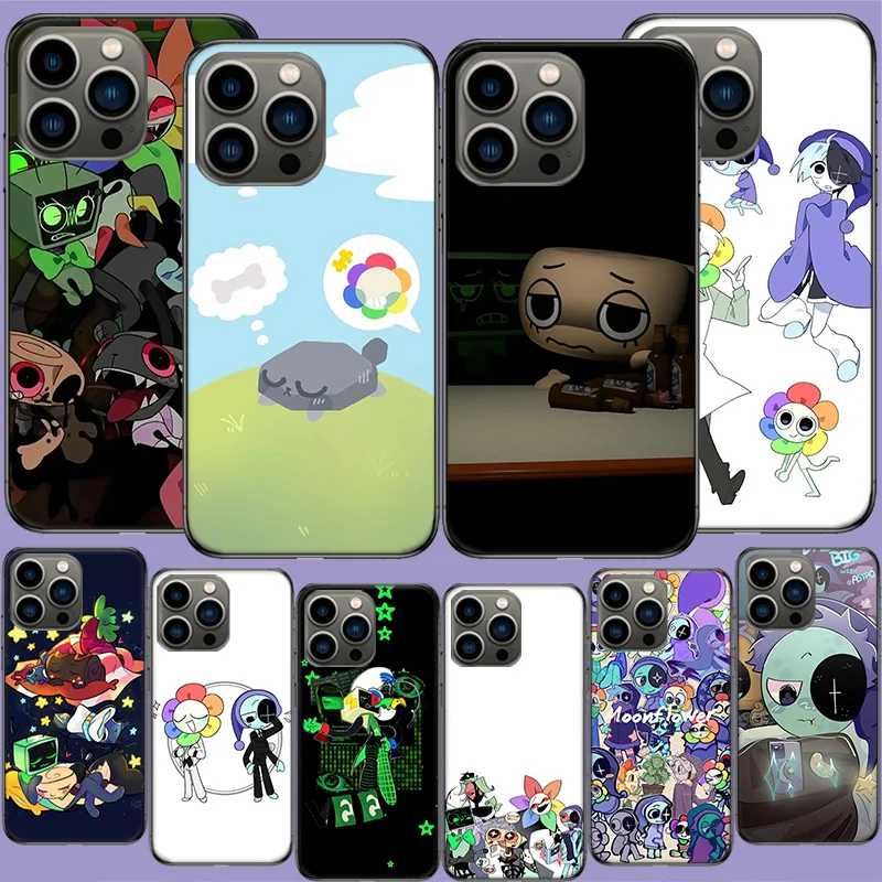 Чехол для телефона Game Dandys World для Iphone 17 Air 15 Pro 14 Plus 16 Pro Max 12 13 Mini 11 16E X XS, милый чехол Fundas