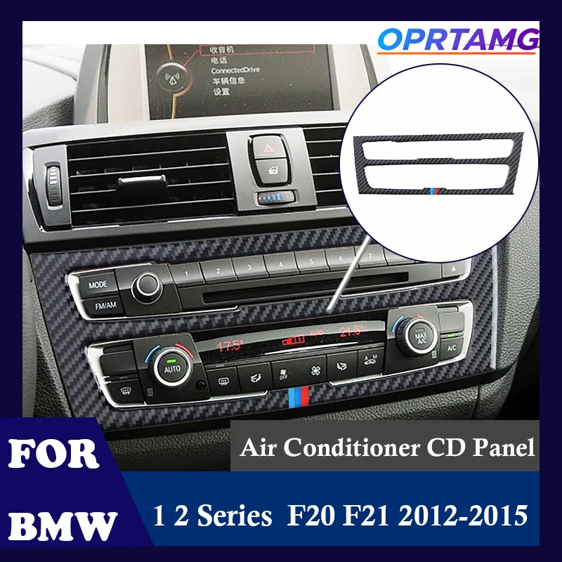 bmw-1-2-シリーズ-f20-f21-2012-2015-カーボンファイバー中央制御エアコン-cdpanel-改造装飾車のステッカー