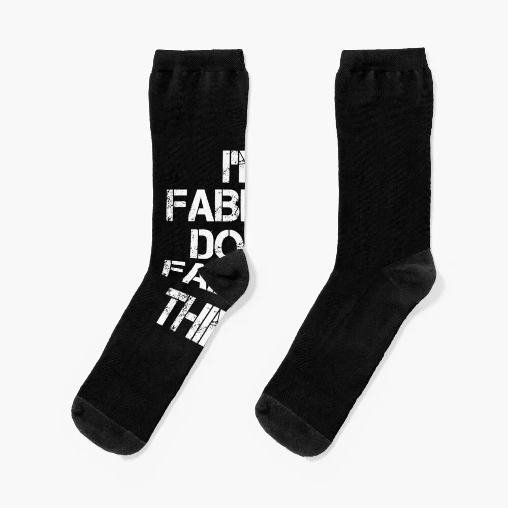 

Fabrizio Name T Shirt - I'm Fabrizio Doing Fabrizio Things Name Gift Item Tee Socks happy christmas gifts Socks Female Men's