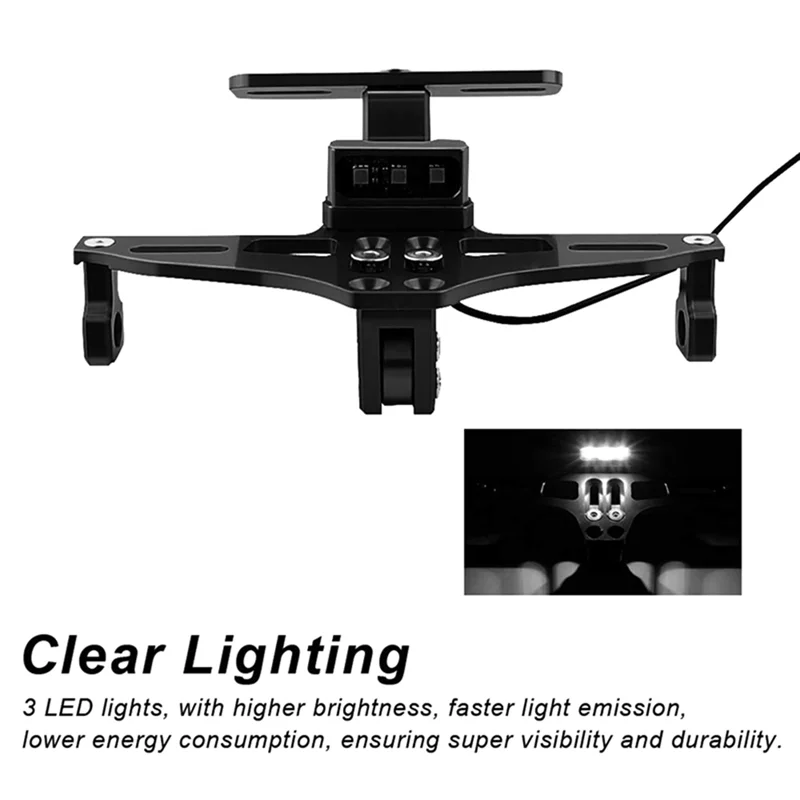 

Made Of High Quality Materials, The Adjustable Car Board Bracket Is Durable And Black Durable Easy Install Easy To Use