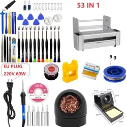 53/40/28 in 1 Mobile Phone Repair Tools soldering iron Hand Tool Kit  Pry Bar Screen Spudger Opening Screwdriver Kit for IPhone