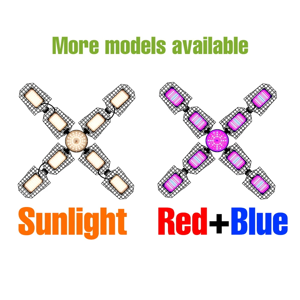 300W LED Deformabile Pianta Coltiva La Lampadina Per Interni E27/E26 Spettro Completo Idroponica Lampada di Riempimento UV/IR Serra Tenda Voli Piantare Lampade