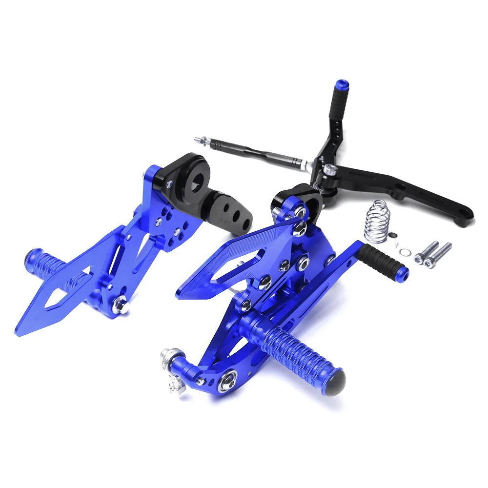 

For Yamaha MT-09 FZ-09 2014 2015 2016 2017 2018 Motorcycle pedal assembly CNC aluminum alloy raised rear-moving pedal bracket