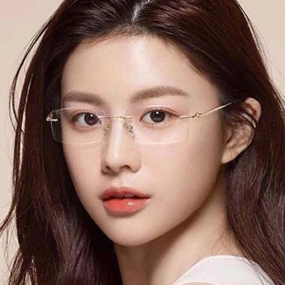 سبيكة فرملس نظارات القراءة PC الراتنج المسنين نظارات القراءة خفيفة الوزن زي ملحق للجنسين طويل النظر نظارات