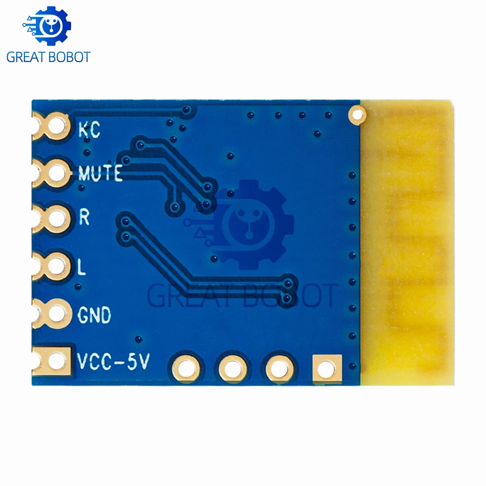 BLE 5.2 Stereo Audio Transceiver Module - Dual-Channel Line/Speaker Output with Auto-Sleep Mode for Arduino  (JDY-62A)