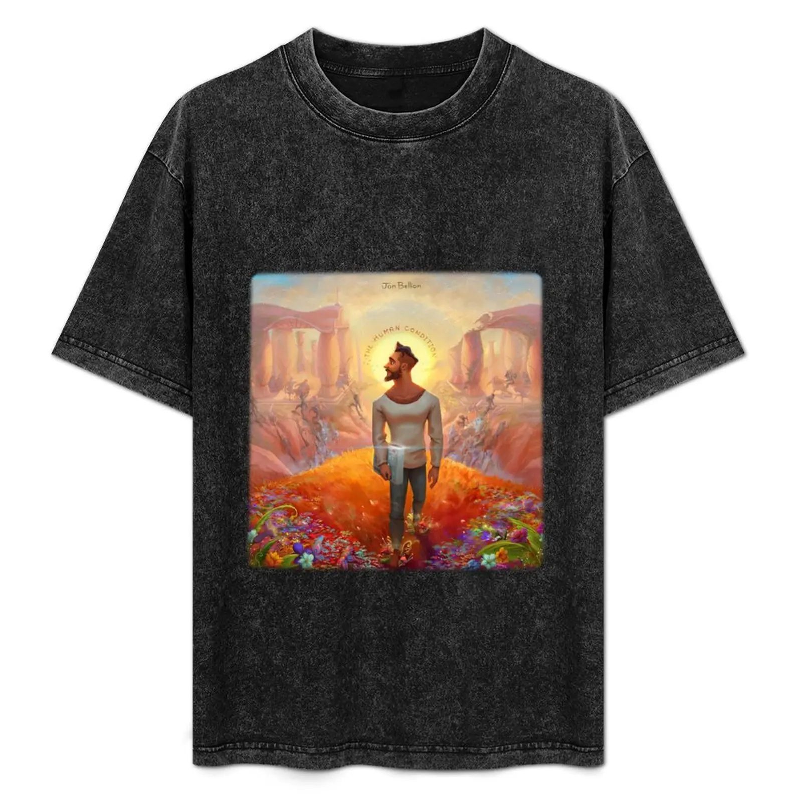

JON BELLION T-Shirt Casual Simple Design Short Sleeve Shirt