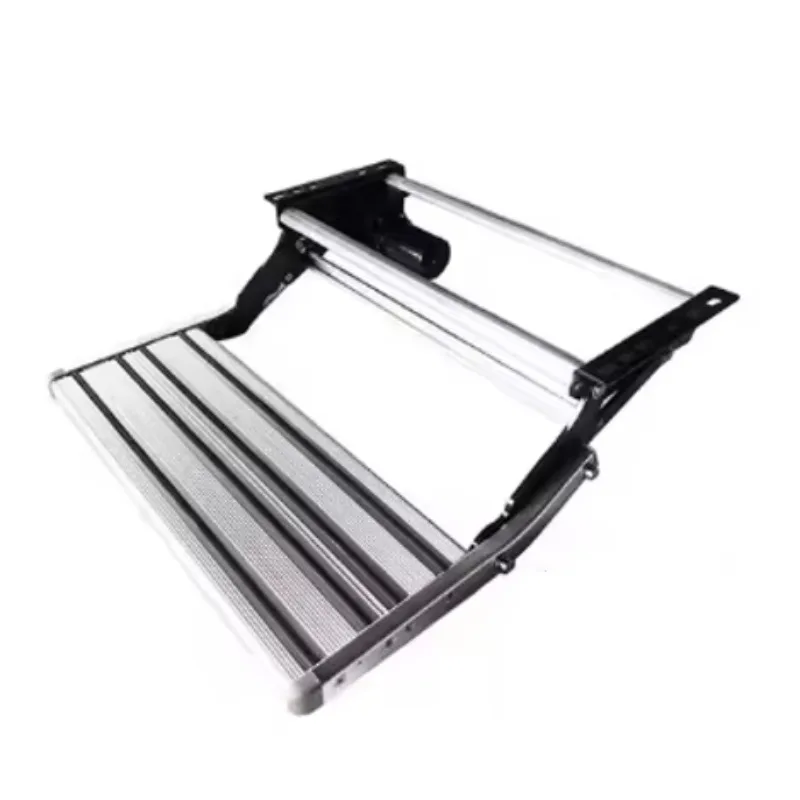 رائجة البيع معدات السفر الكهربائية طبقة واحدة قابلة للطي خطوة سبائك الألومنيوم خطوة كهربائية في قافلة متنقل RV