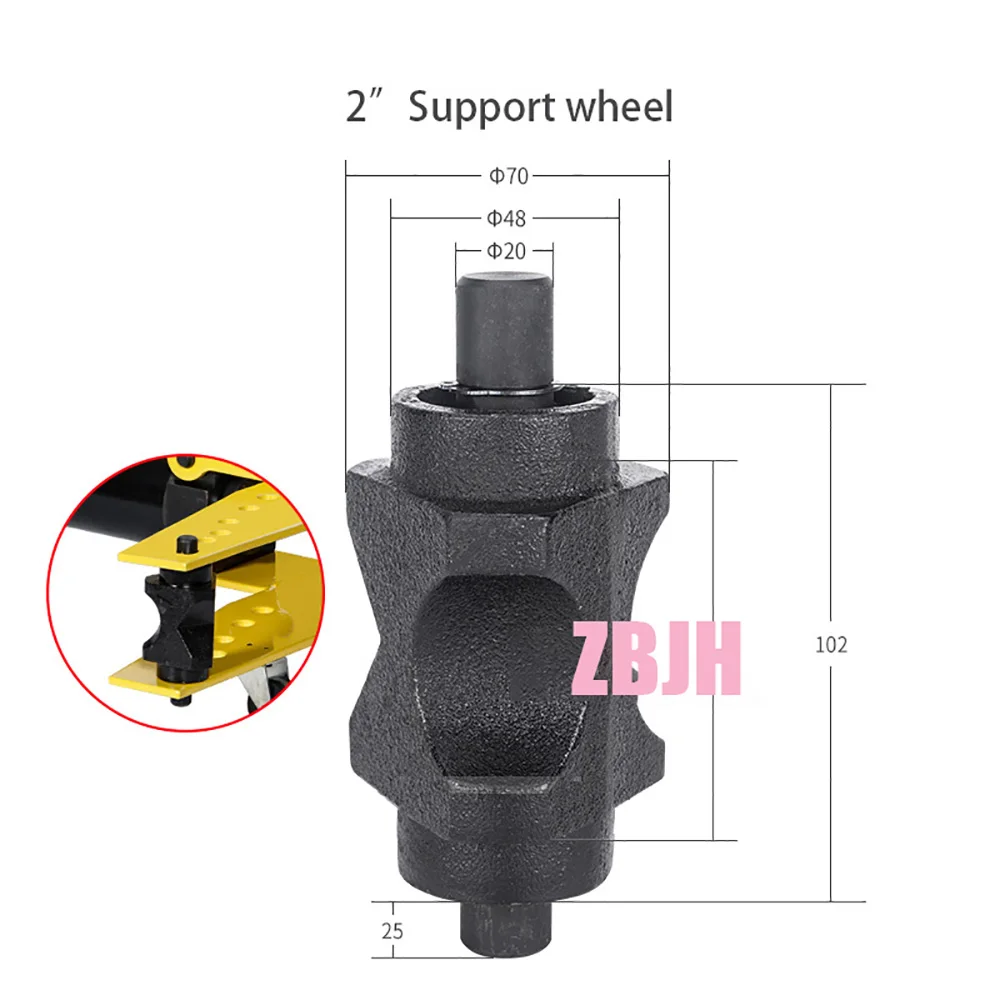 Hydraulic pipe bender fittings Manual Accessories Bender parts moulds pipe bender dies 1\