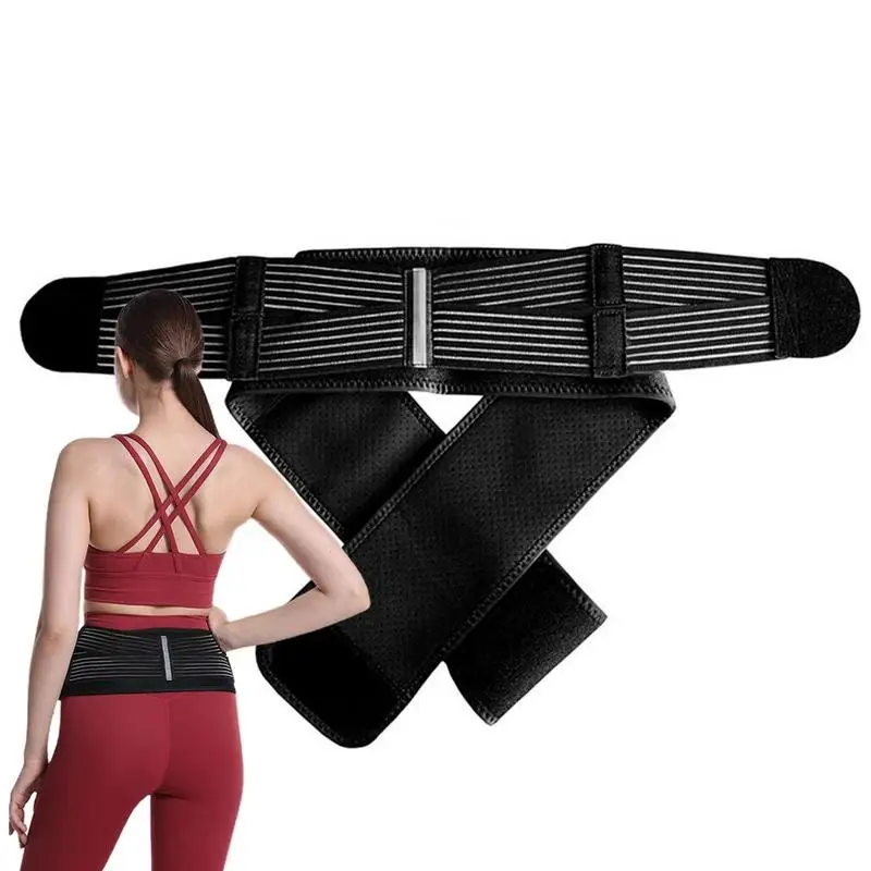 Sacroiliac Belt Women Adjustable Lower Back Support Brace Hip Braces For Lower Back Support Breathable SI Joint Belt Sciaticas