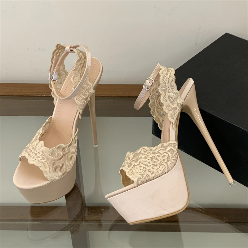 Sandalias de tacón alto con pl - Women'S Shoes Water Resistant reseña y precio