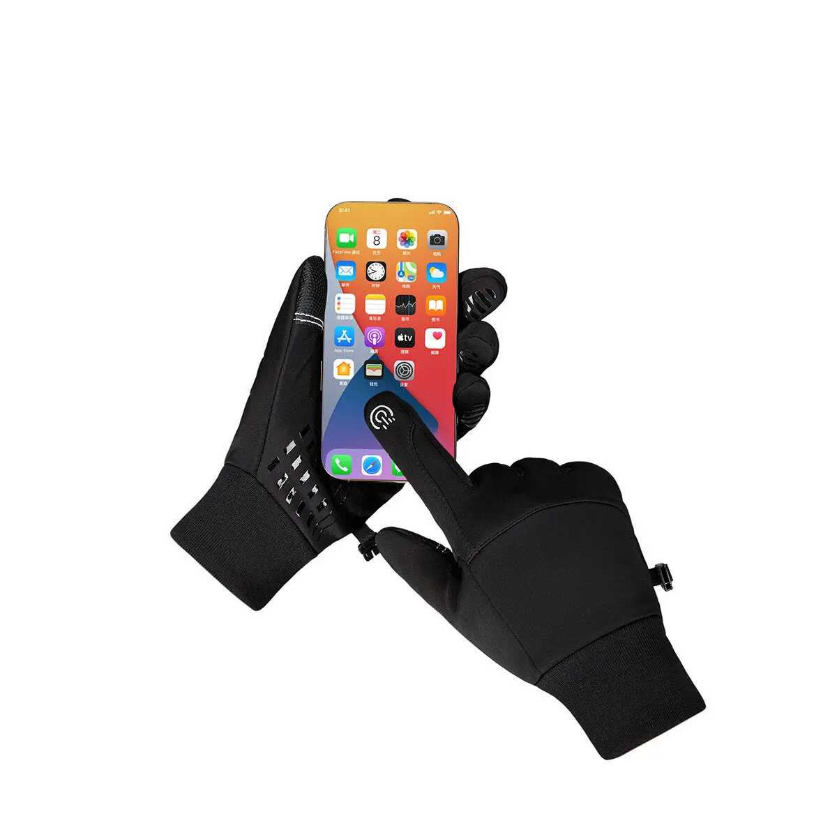 Alice Thrill Borderland Tale Winter Commute Gloves Touch Screen Windproof Warm