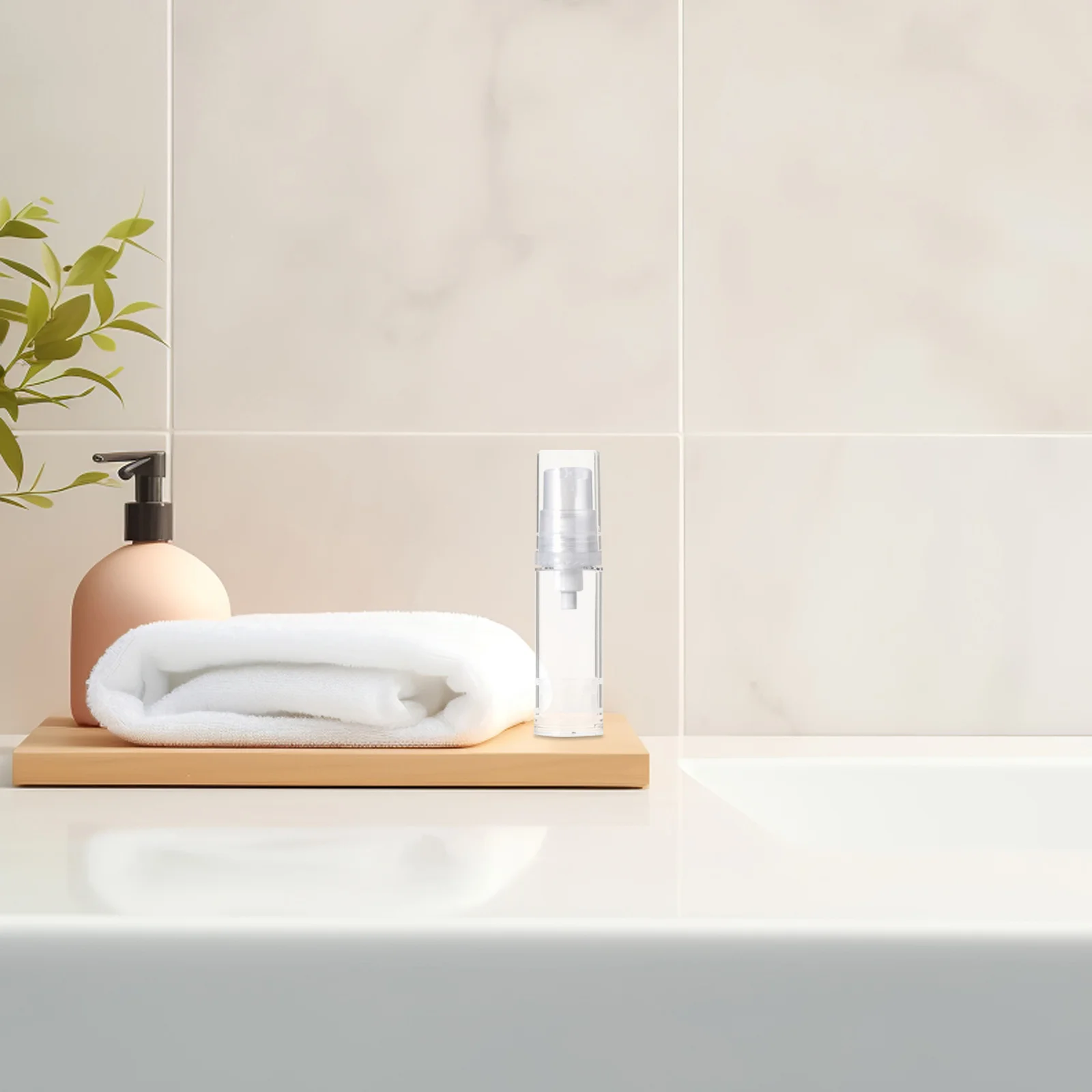 24 Stuks Herbruikbare Reizen Vacuüm Flessen Helder Lekvrij Doseren Containers Voor Huidverzorgingsproducten Draagbare Subverpakking