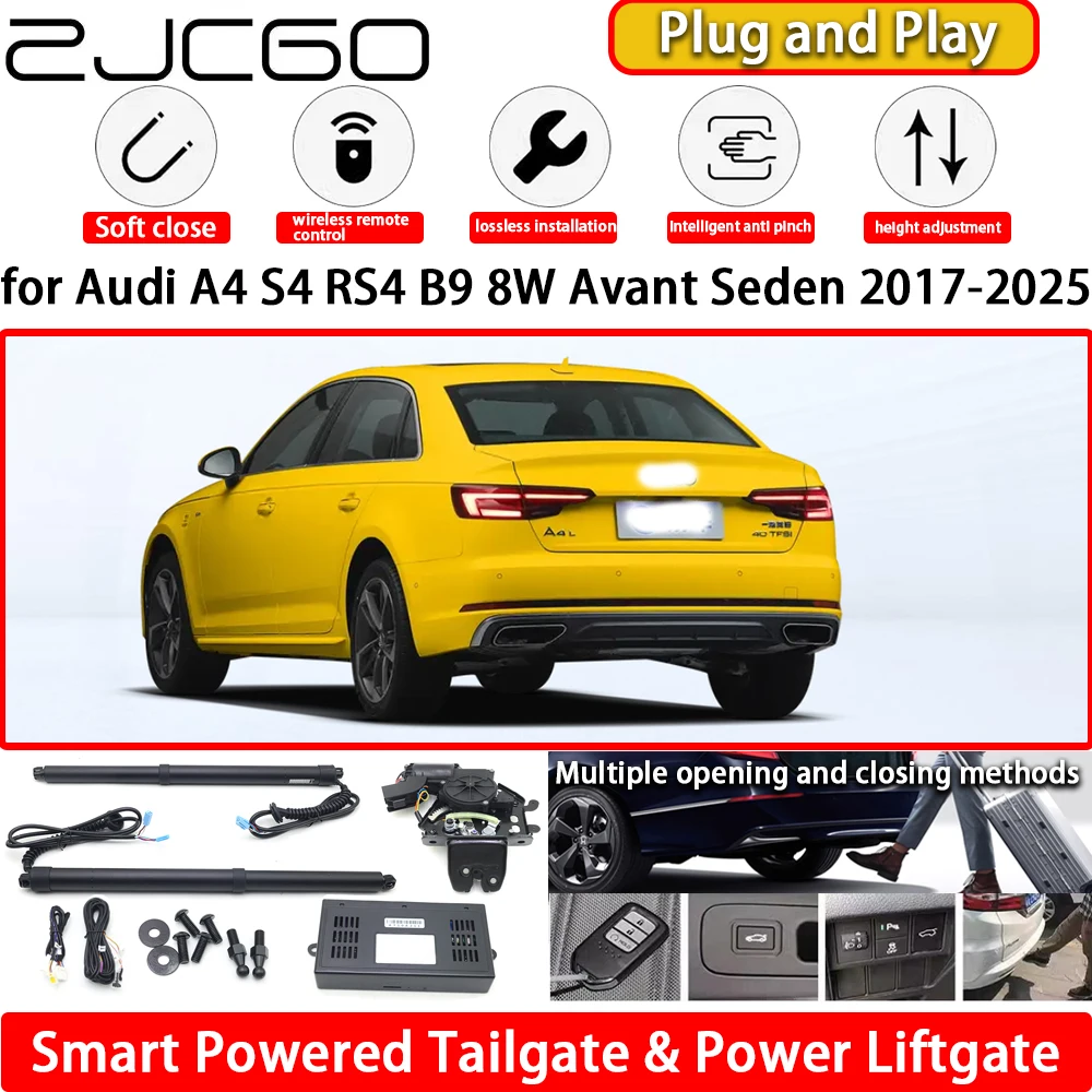 for Audi A4 S4 RS4 B9 8W Avant Seden 2017-2025 OEM Automatic Electric Powered Tailgate Power Liftgate Tail Gate Lift Kit System