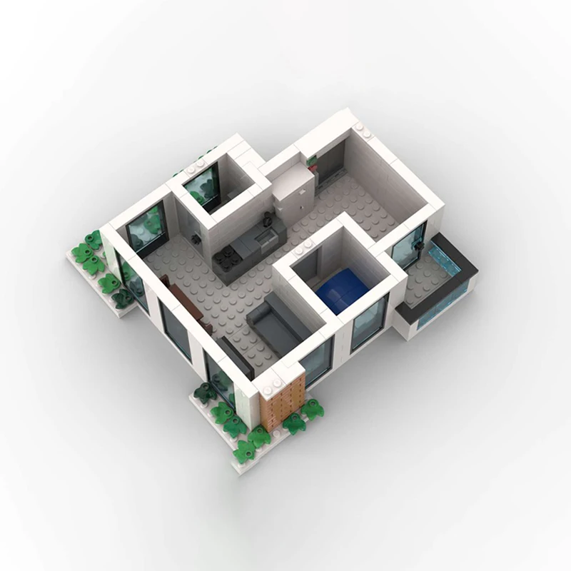 2209 قطعة برج القرون الوسطى الفاخرة شقة العمارة المشهد بنة تخصيص لتقوم بها بنفسك التعليم الجمعية لعبة طفل هدية عيد ميلاد