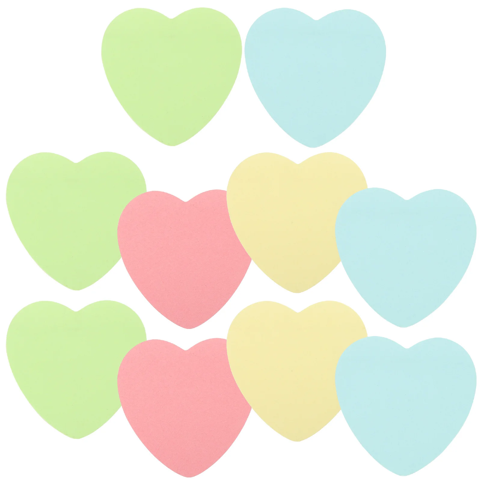 10 set Decorative Memo Stickers Self-Adhesive Note Pads For School Office Home Use Portable Scrapbook Animal Pattern Daily Note