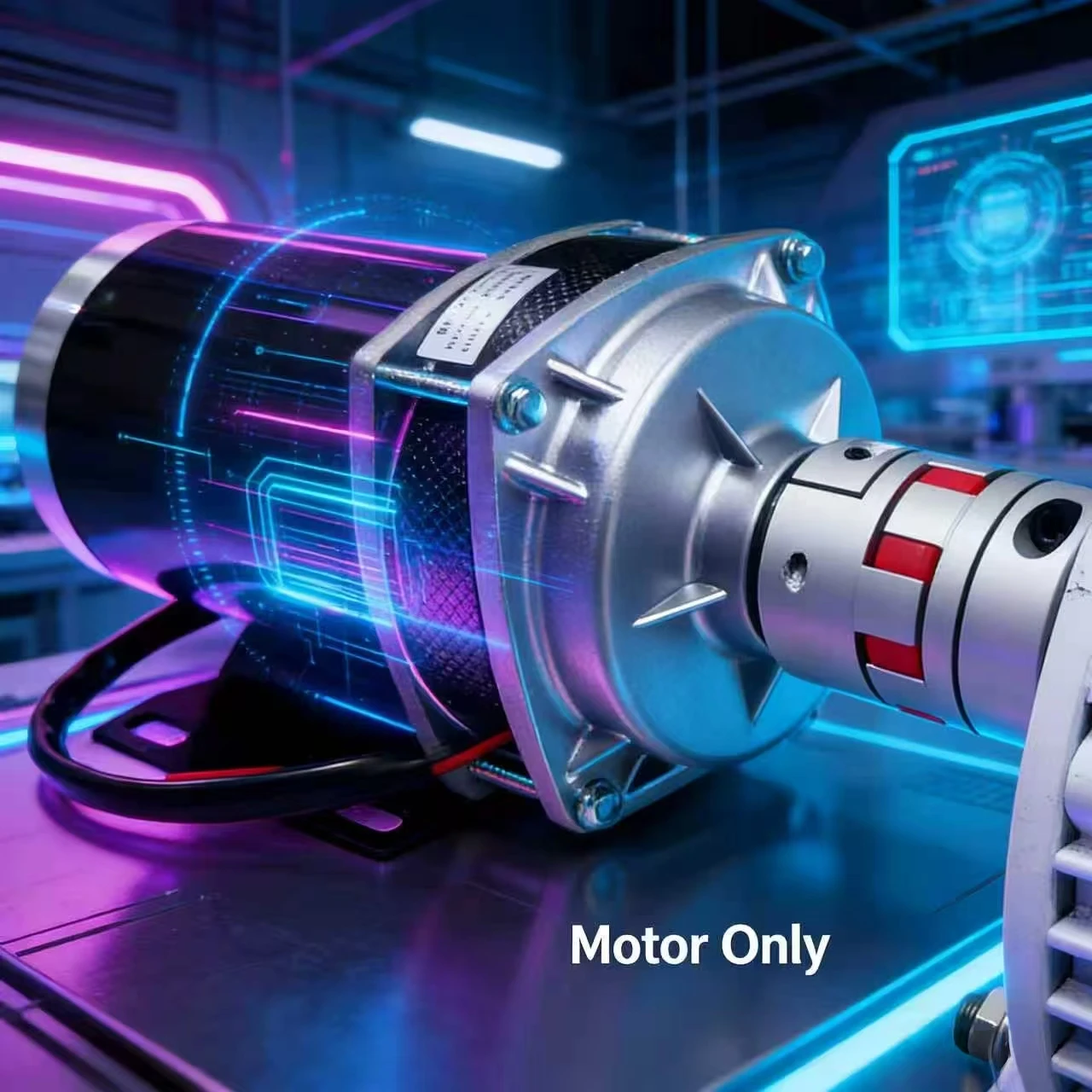 Electric Vehicle Permanent Magnet Motor Retrofitting Tricycle Brushed Motor 24V 12V 48V 500W 800W