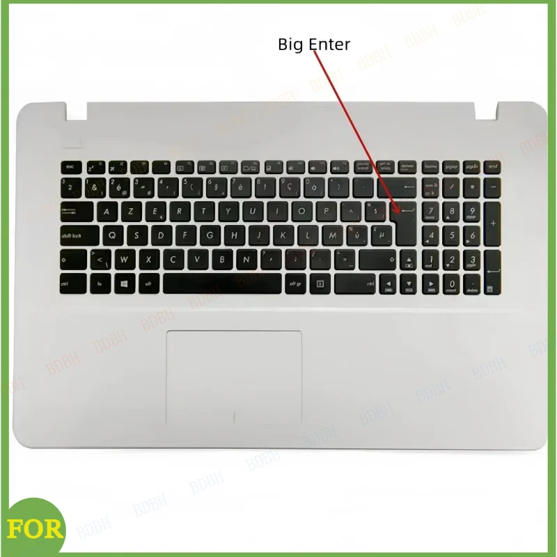 New Laptop Top Case Palmrest Upper Cover Keyboard Casing For K751L K751M K751J A751L X751L X751M X751S X751Y R752 F751