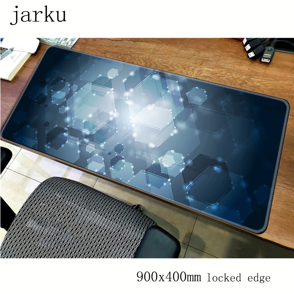 Hexagon Abstract mousepad gamer 700x300X3MM gaming mouse pad cool new notebook pc accessories laptop padmouse ergonomic mats
