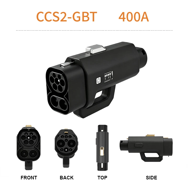 400A CCS Combo 2 to GBT EV Charging Converter with APP Control Portable Charger Adapter for BYD Atto3 NIO Thailand Indonesia EVs view 2
