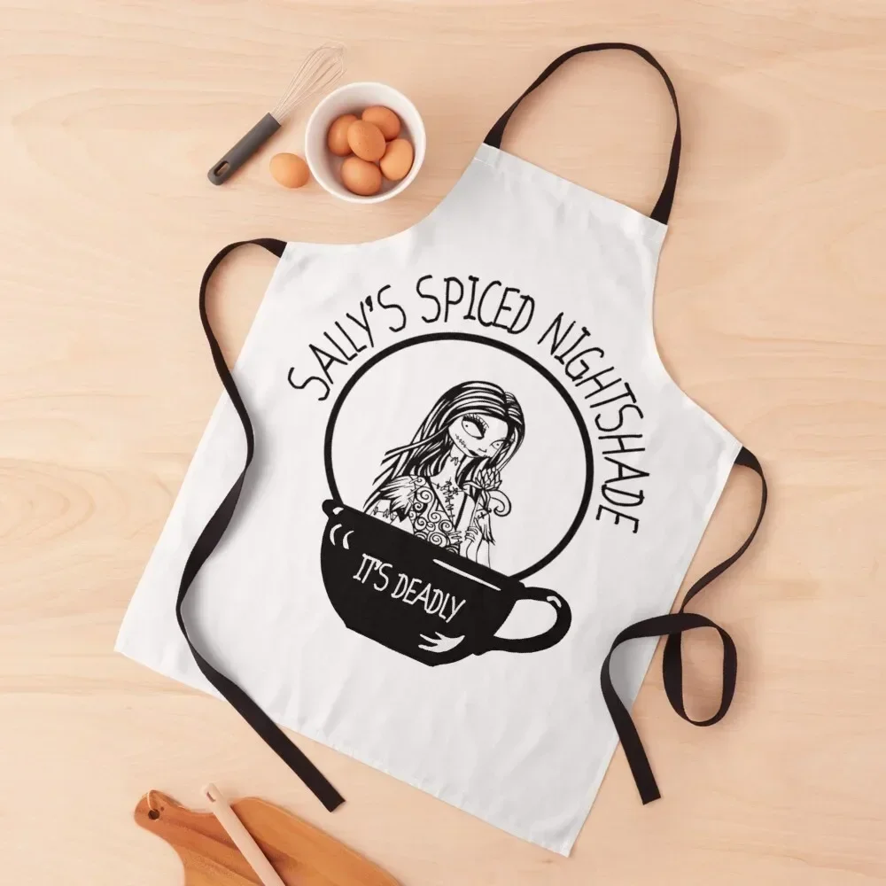 

Sally's Spiced Nightshade Apron with pockets Custom Women's Dresses For Man Apron