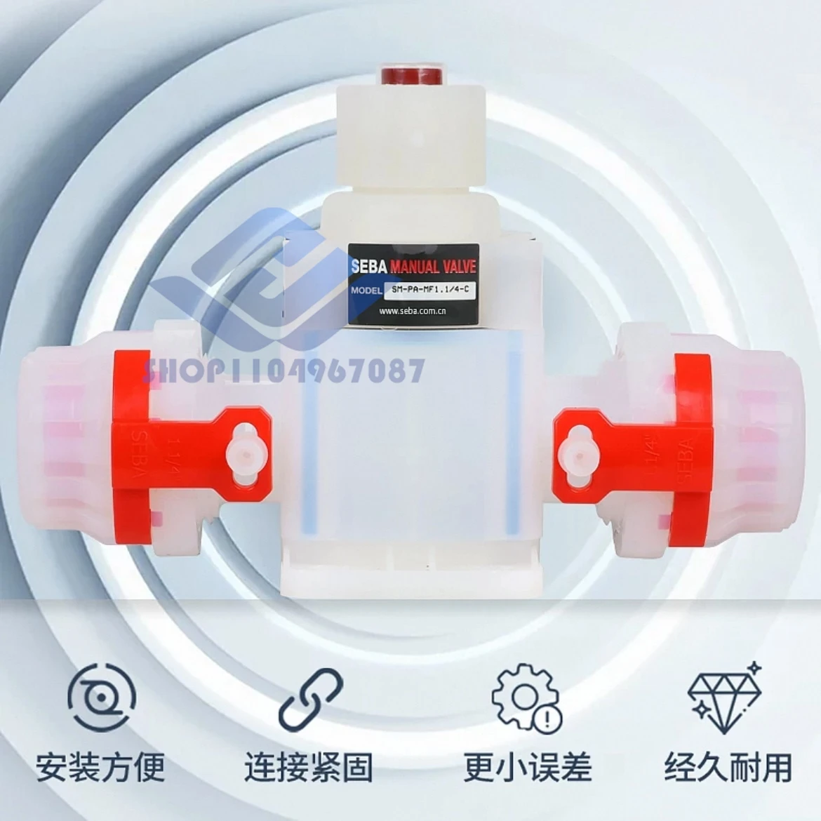 Vanne SEBA SANC-PA-B040-A-0 SANO-PA-B040-A-0 SM-PA-B040-C SANC-PA-MF1.1/4-A-0 SM-PA-MF1.1/4-C