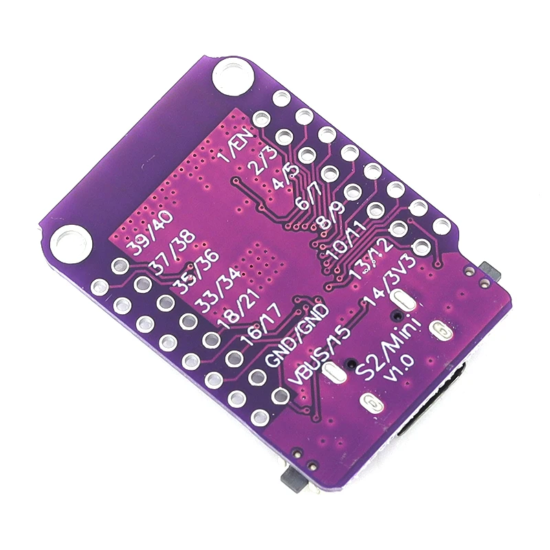 Javino ESP32-S2FN4R2 Microcontroller ESP32-S2 Mini Low Power WiFi Board Arduino Micropython Programming Module