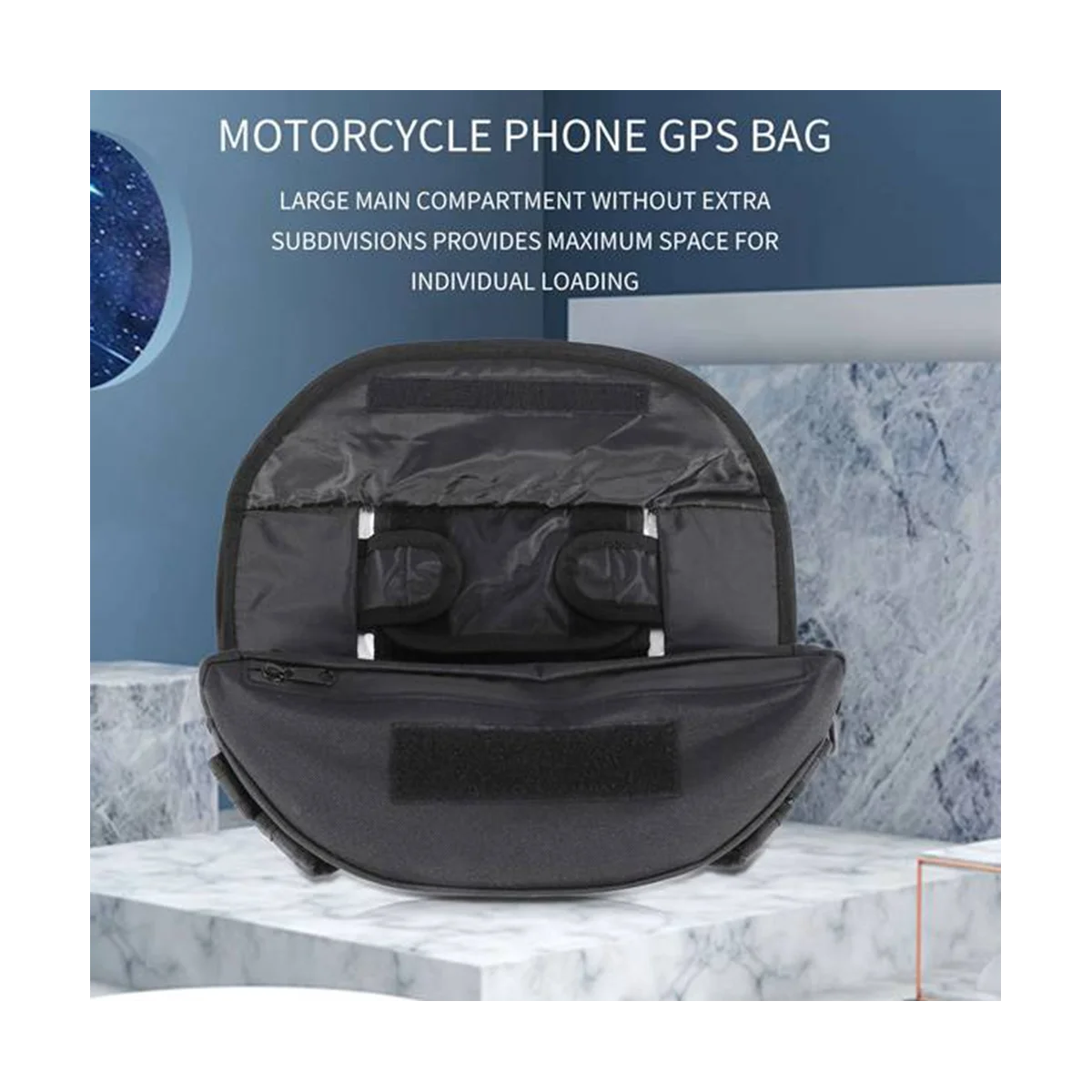 Motorcycle Handlebar Bag Magnetic Tank Bike Saddle Bag for Big Screen Phone / GPS for BMW R1200GS for Honda Ducati KTM