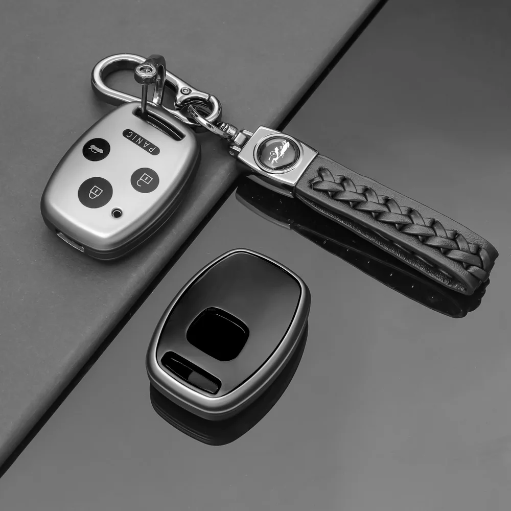 2 3 4 Buttons TPU Car Key Case Cover for Honda Fit CIVIC JAZZ Pilot Accord CR-V Freed Freed Pilot StepWGN Insight Key Shell