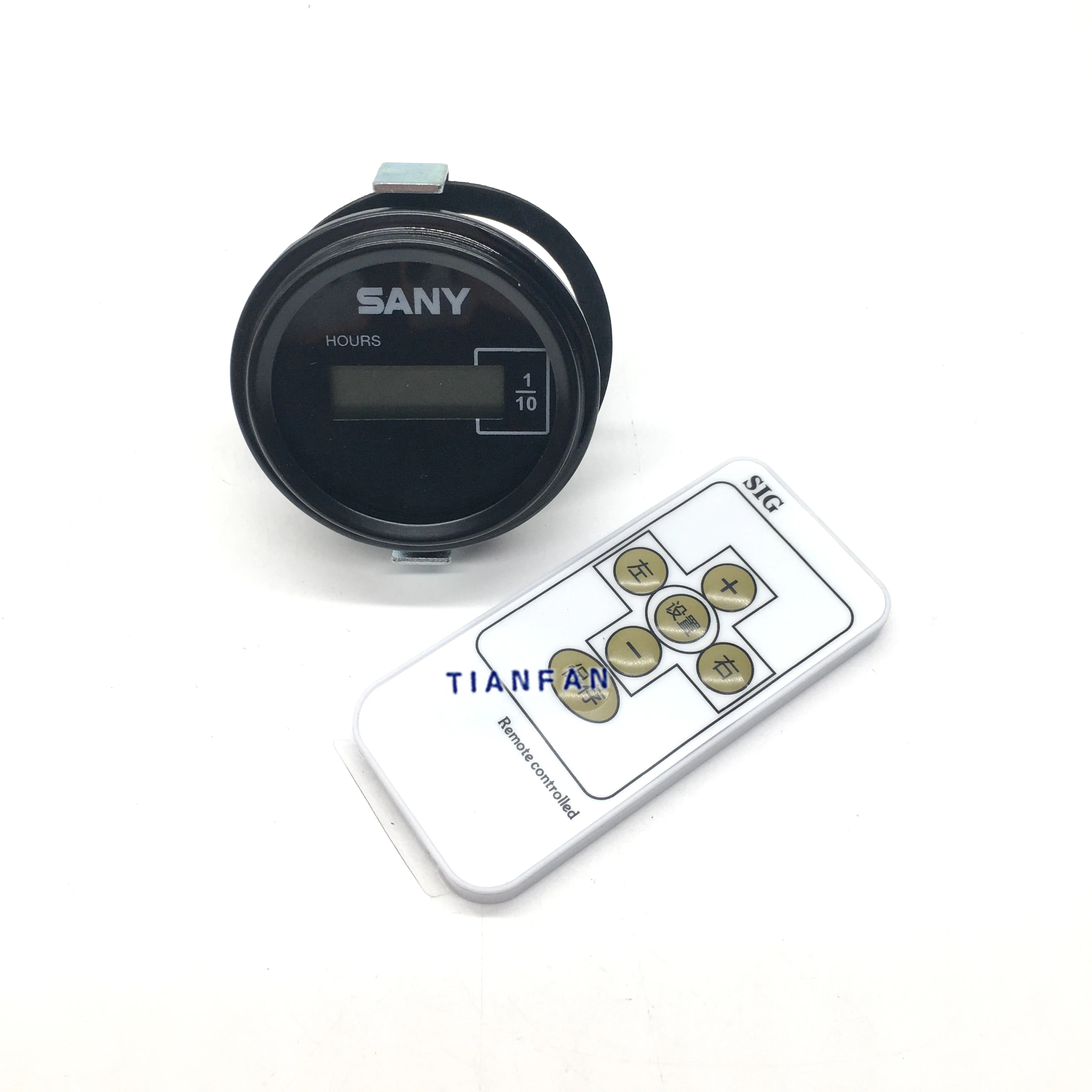 

Excavator accessories for Sany sy65 75 135 215 235-8 remote control timer time code meter timer