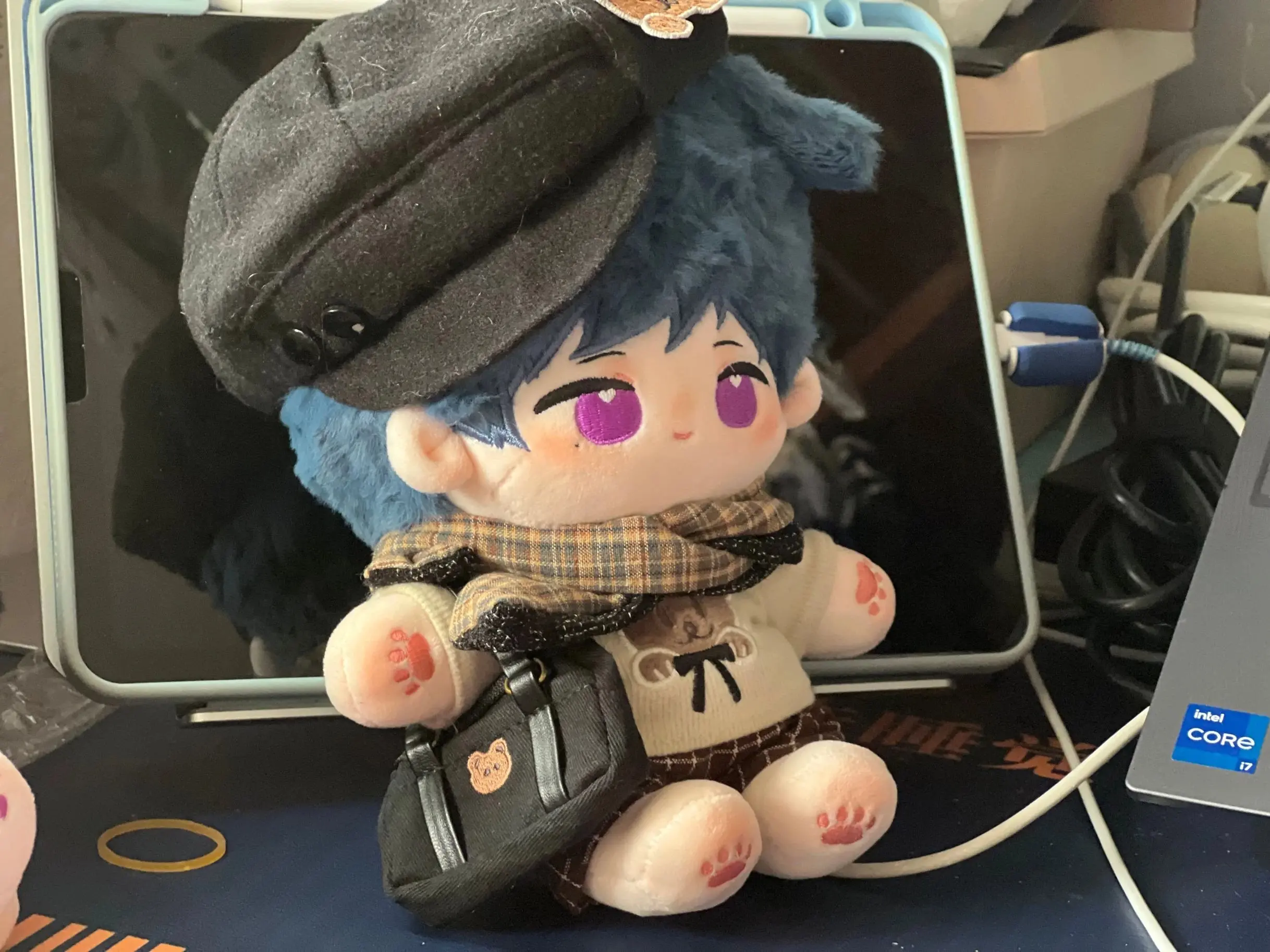 

20cm Fushimi Yuzuru Plush Toy Es Cotton Doll Naked Cotton Dolls Ensemble Stars あんさんぶるスターズ! Cosplay Cartoon Plush Toys