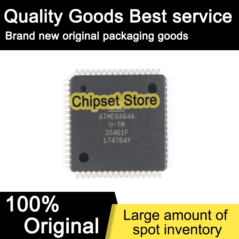 

ATMEGA64A-AU ATMEGA64A AU ATMEGA64 TQFP 100% Brand new