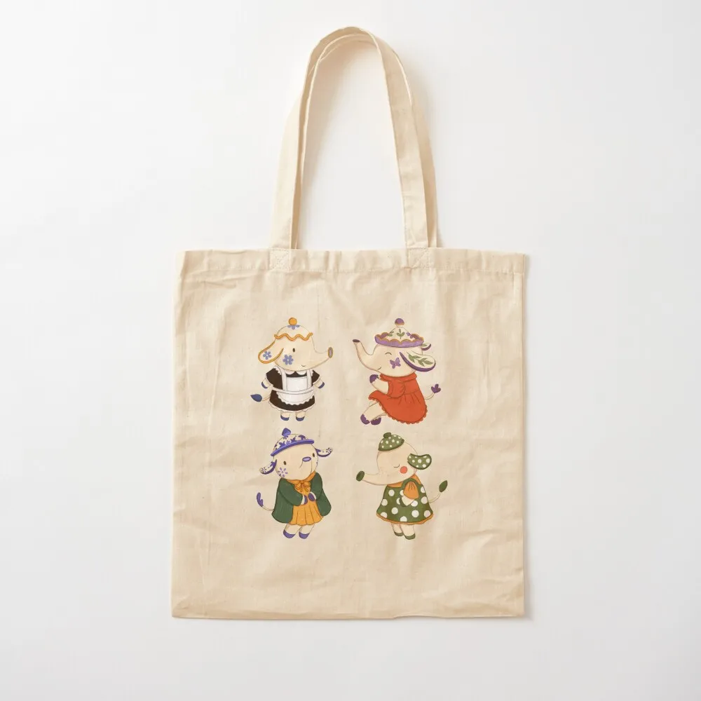 

Tia and the Gals Tote Bag large size bags shopping trolley bag the tote bag Canvas Tote