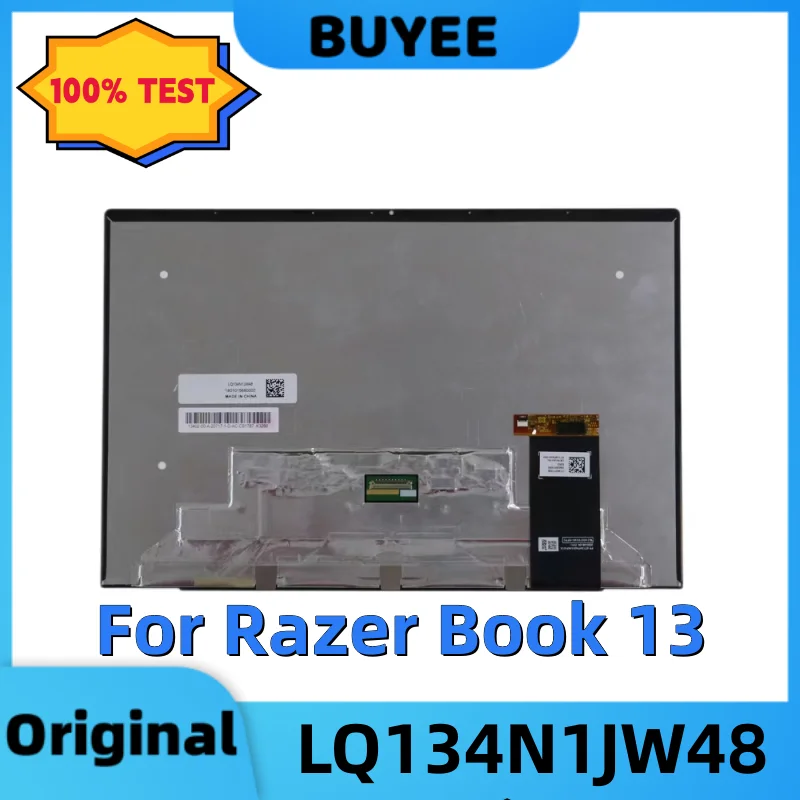 

Original 13.4 Inch LQ134N1JW48 For Razer Book 13 LCD Screen LQ134N1JW48 Laptop Display Replacement 100% Testing Works Well