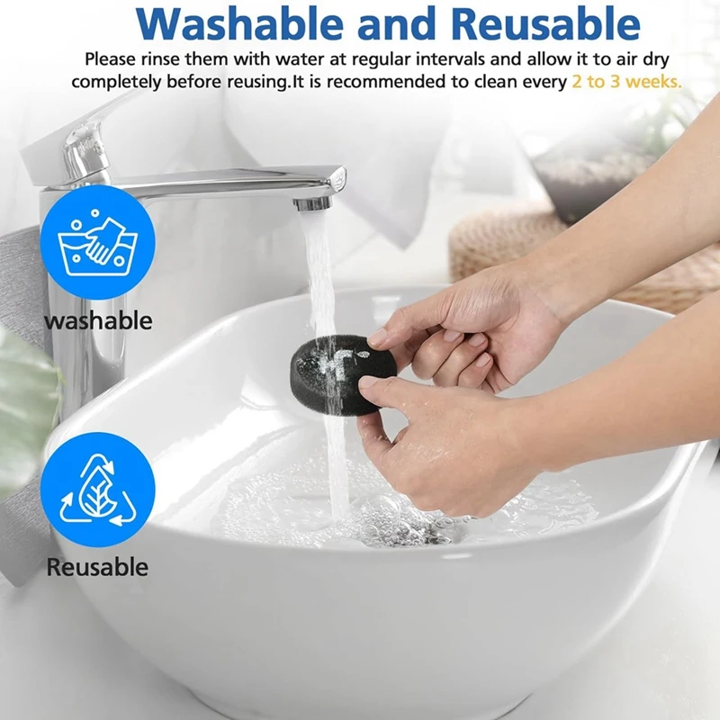 Substituição do filtro compatível para preto e DECKER POWERSeries Plus, 16V, 20V, vara sem fio, modelos de vácuo, BHFE420J, durável, fácil de usar