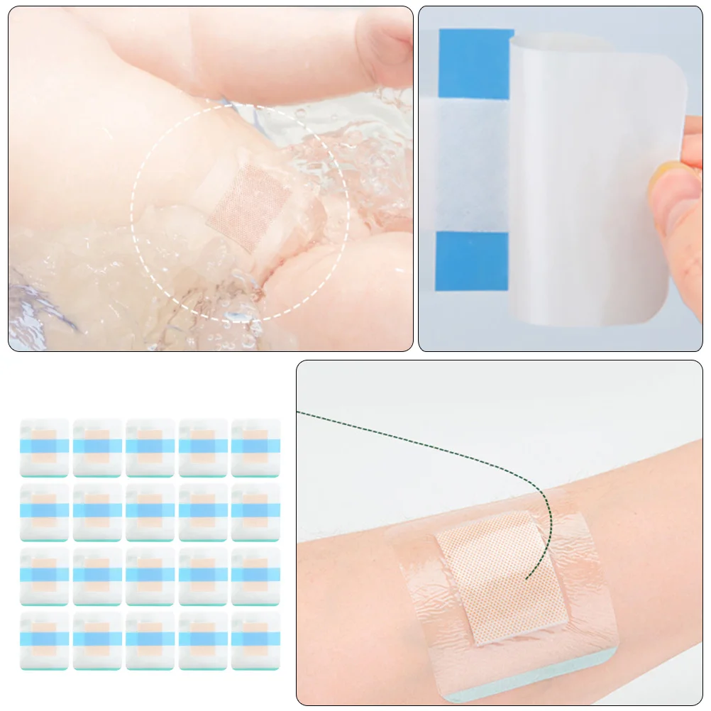 

50pcs Waterproof Navel Protection Patch Baby Newborn High Elastic Transparent Belly Button Sticker Swim Bath Protect Eczema